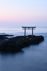 茨城県大洗の神磯の鳥居