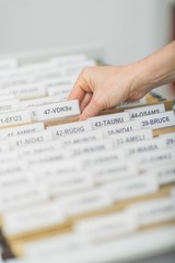 Fototapeta premium Aktenschrank