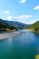 Obraz premium 【高知県】日本最後の清流 仁淀川