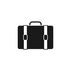 Briefcase icon design template vector isolated