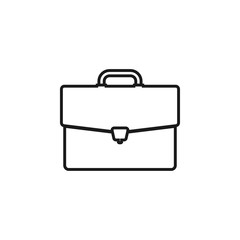 Briefcase icon design template vector isolated