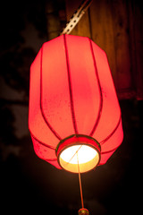 Obraz premium Chinese Lantern at dusk