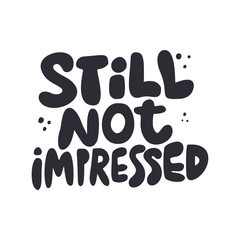 Quote hand drawn black lettering