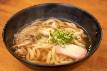 大阪のかすうどん