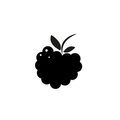 blackberry vector icon