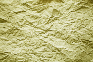 Crumpled paper background texture