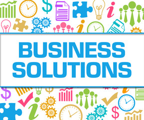 Business Solutions Colorful Business Texture Square 
