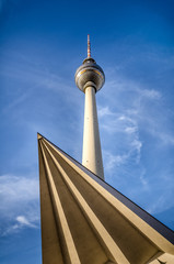 Berlin Tvtower shot at sunset © SorenBrissing