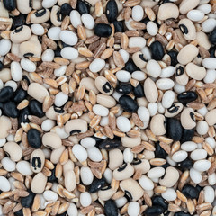 mixed dried cereals