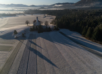 Church saint Volbenk in Zelse