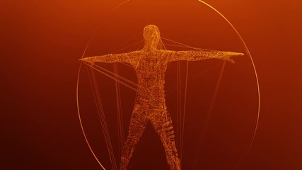 3d animation of a dark character concept sculpting