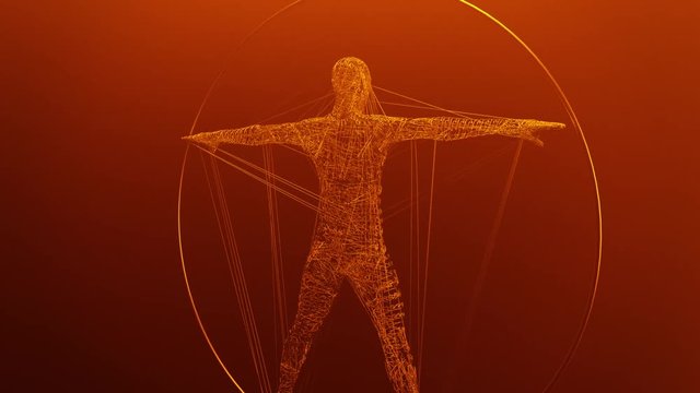 3d animation of a dark character concept sculpting