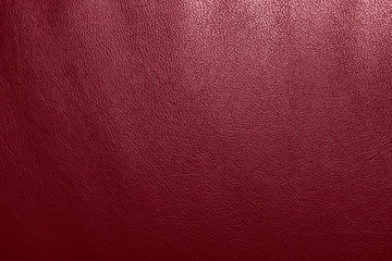 Red leather texture background of sofa, chair, furniture,Interior accessories