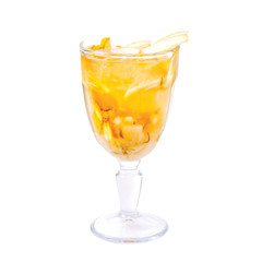 glass of orange juice