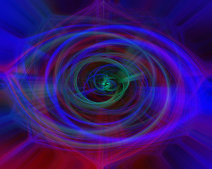 illustration made with the twirl effect for backgrounds, wallpapers and overlays - Illustration