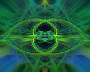 illustration made with the twirl effect for backgrounds, wallpapers and overlays - Illustration