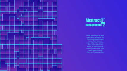 Abstract background with geometric pattern. Eps10 Vector illustration