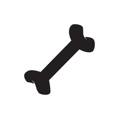 Dog bone vector icon.