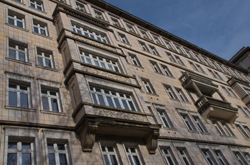 Nachkriegsmoderne in der Frankfurter Allee in Berlin