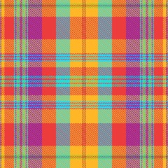 Tartan, plaid pattern seamless vector illustration. Checkered texture for clothing fabric prints, web design, home textile.