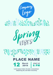 Spring Vibes Background