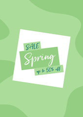 Spring Sale Background