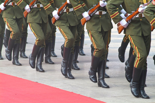 CHINE arm&eacute;e militaire communiste 
