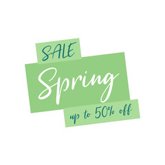 Spring Text Sign
