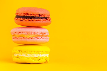 Colorful macaroons