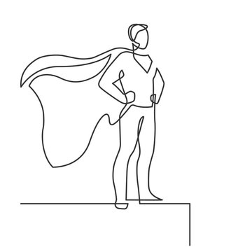 Superhero Drawing  How To Draw A Superhero Step By Step