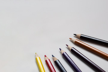 pencils and background