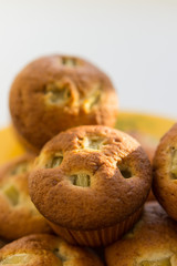 Muffin with pineapple