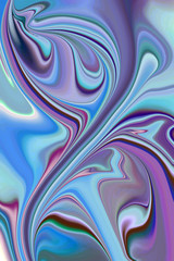 Modern abstract graphic art, surreal pattern.