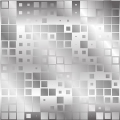  Modern high-tech background of gray squares and a glow 