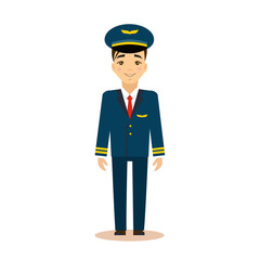 Captain Vector Illustration.