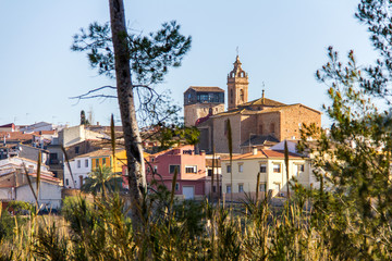 Alcalalí small town, in Spain
