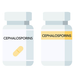 The cephalosporins are a class of β-lactam antibiotics.