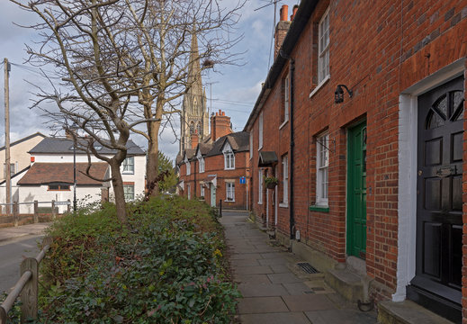Residential Street in Dorking, UK