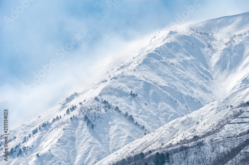 白馬村の雪山の雪景色 Wall Mural Wallpaper Murals Cwa 白馬村の雪山の雪景色 Wall Mural Wallpaper Murals Cwa