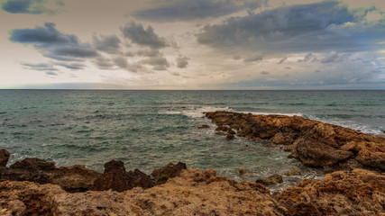 Fototapeta na wymiar Coast of Cyprus 