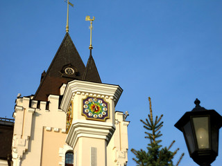 Beautiful beautiful fairy magic children's puppet theater castle Kiev Ukraine