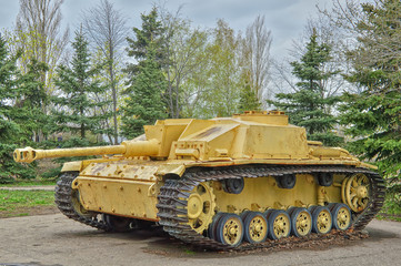 assault self-propelled installation StuG-3 1940 release which was in service with the troops of ...
