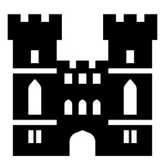 Windsor castle Solid illustration