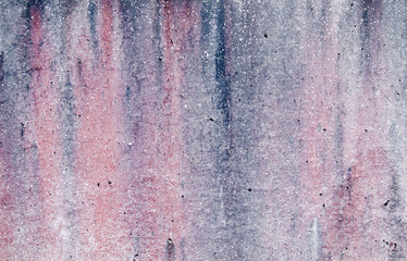 Old red pink wall background or texture