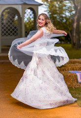 Fototapeta na wymiar Wedding Themed Photoshoot