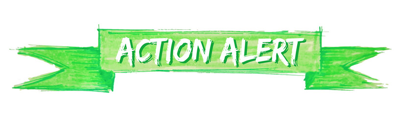 action alert ribbon