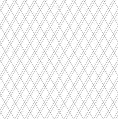 Seamless diamonds pattern. Geomrtric texture. White textured background.