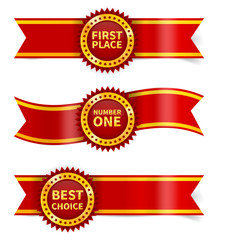 Gold medal illustration