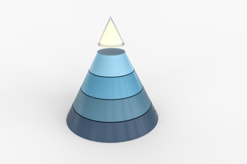 3d model pyramid, 3d rendering