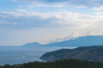 A beautiful seascape with feeling of spaciousness